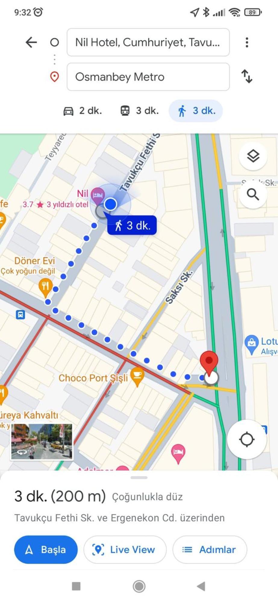 Nil Hotel Istanbul City Center Eksteriør bilde